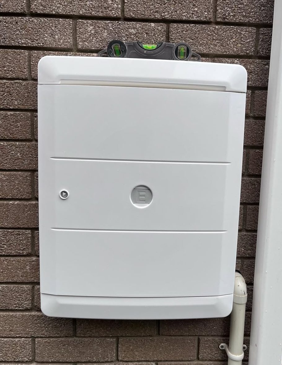 Meter cabinet upgrade — after